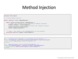 Method Injection

Copyright(c) Oded Nissan 2010

 