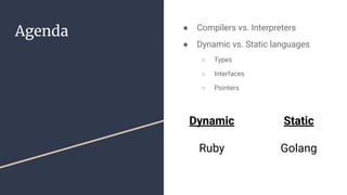 An Intro to Static/Compiled Languages | PPT
