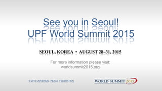 Introduction to Summit 2015 - 16:9 v0810