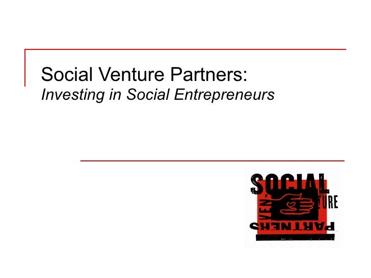 Introduction to Social Venture Partners