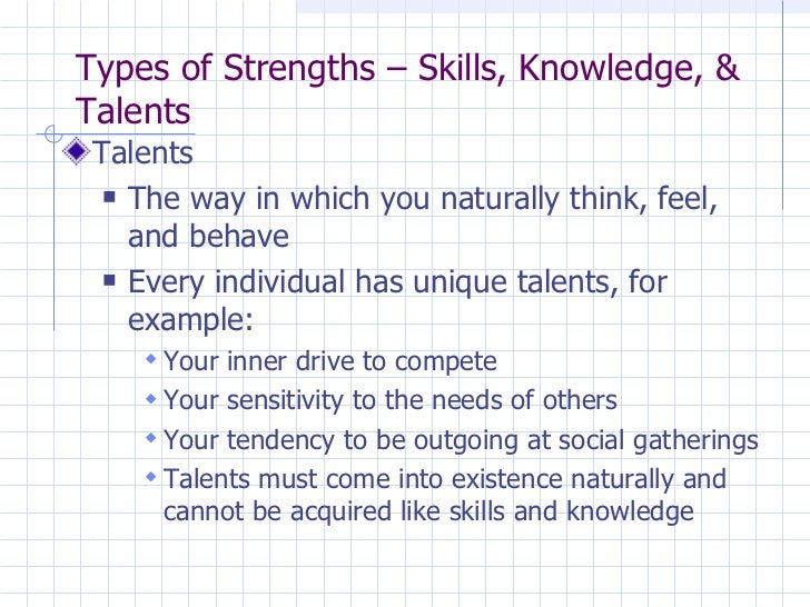 Intro To Talent Discovery And Strenghts Development