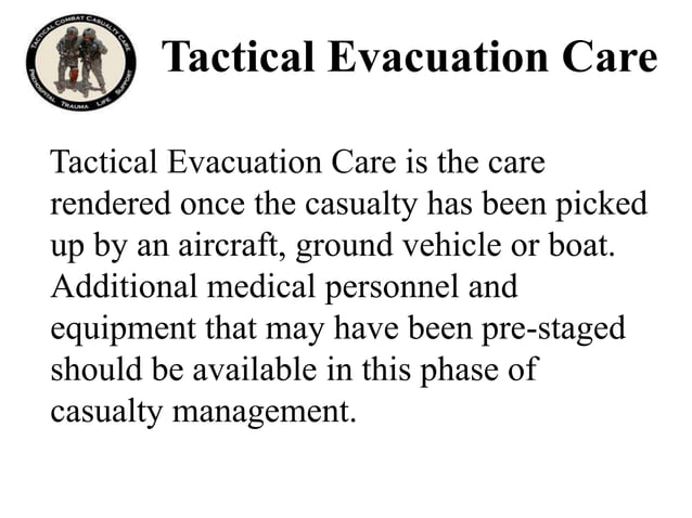 Intro to tccc | PPTX | First Aid | Injuries
