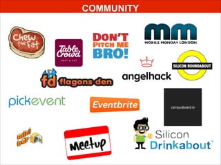 techcitytours.com @techcitytours
Sponsor a Tour
Speak on a tour and be included in our marketing.
Organise a Private Tour
Want to show Tech City to your colleagues? We create bespoke
tours to show innovation in action.
Contact team@incubuslondon.com or speak with your tour guide
 