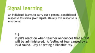 human learning | PPTX