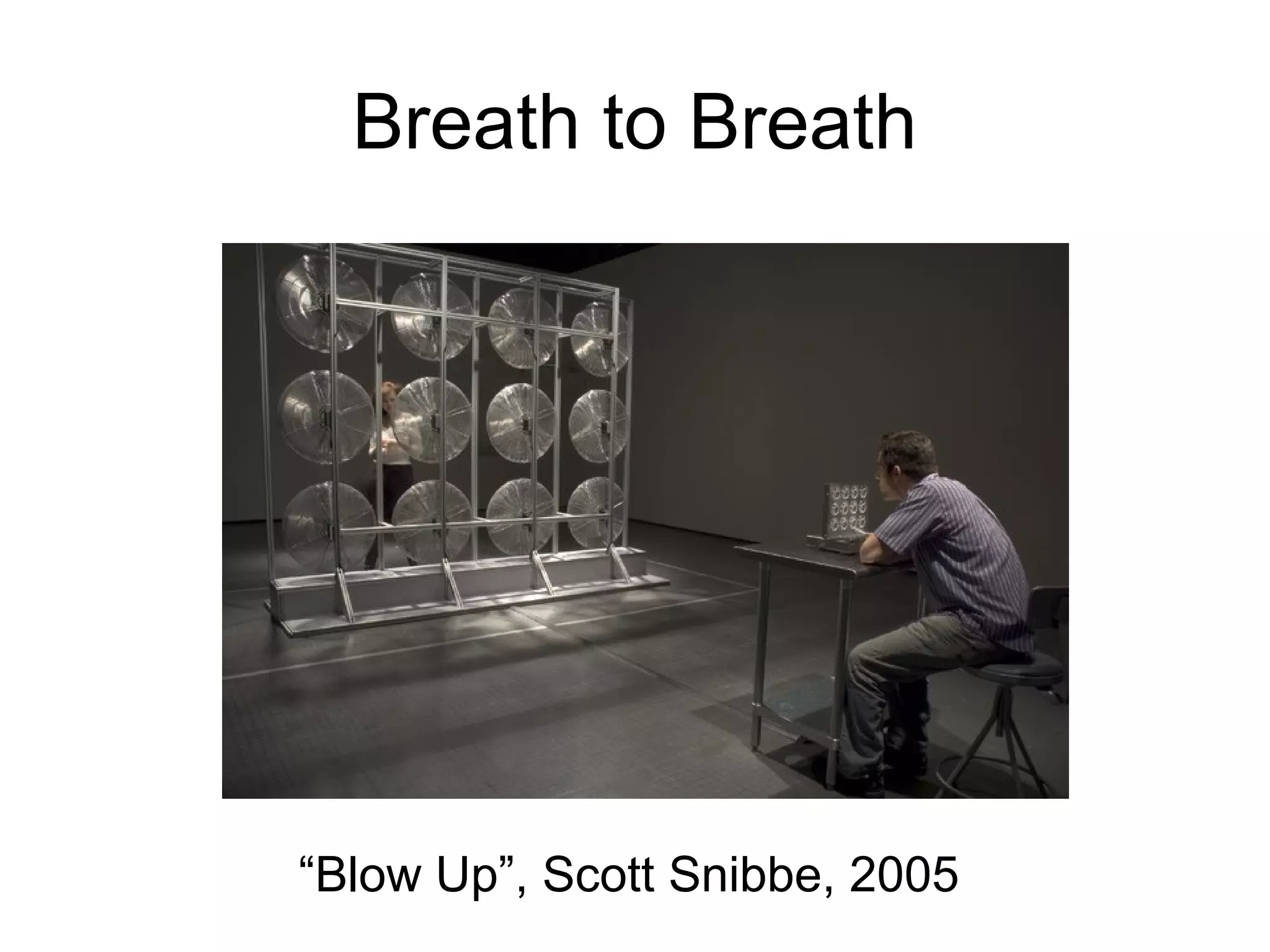 Breath to Breath




“Blow Up”, Scott Snibbe, 2005
 