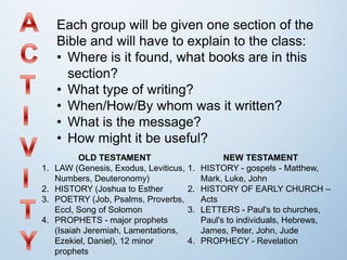 Intro to the bible | PPTX