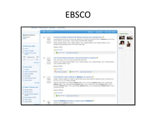 EBSCO
 