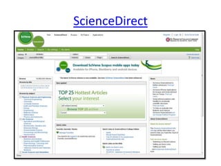 ScienceDirect
 