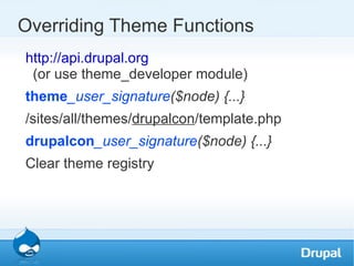 New layout elements (“semantic”) Section, Navigation, Header New form elements Email, Search, etc. Scripts for Legacy Browsers (IE) 