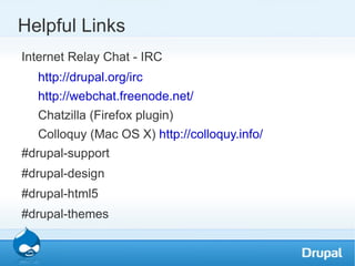 Region  –  Blocks, including Main Content 