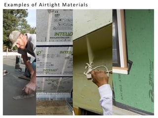 Examples of Airtight Materials
 