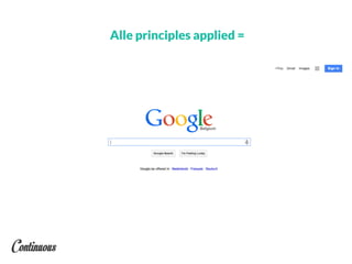 Alle principles applied =
 