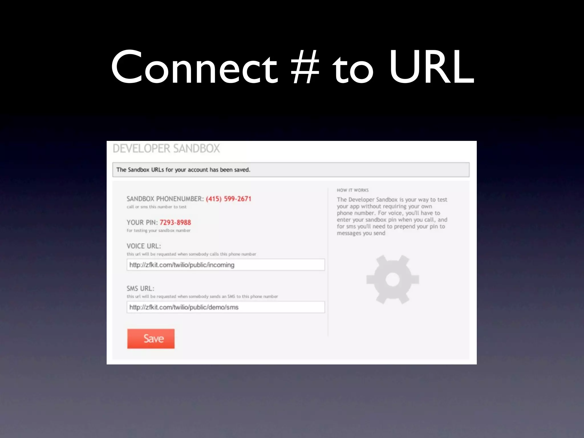 Connect # to URL
 