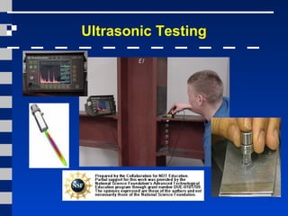 Ultrasonic Testing
 
