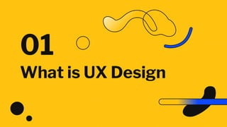 What is UX Design
01
 