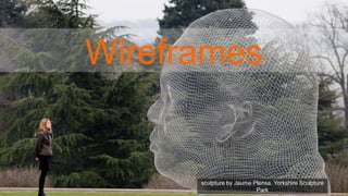 Wireframes
sculpture by Jaume Plensa, Yorkshire Sculpture
Park
 