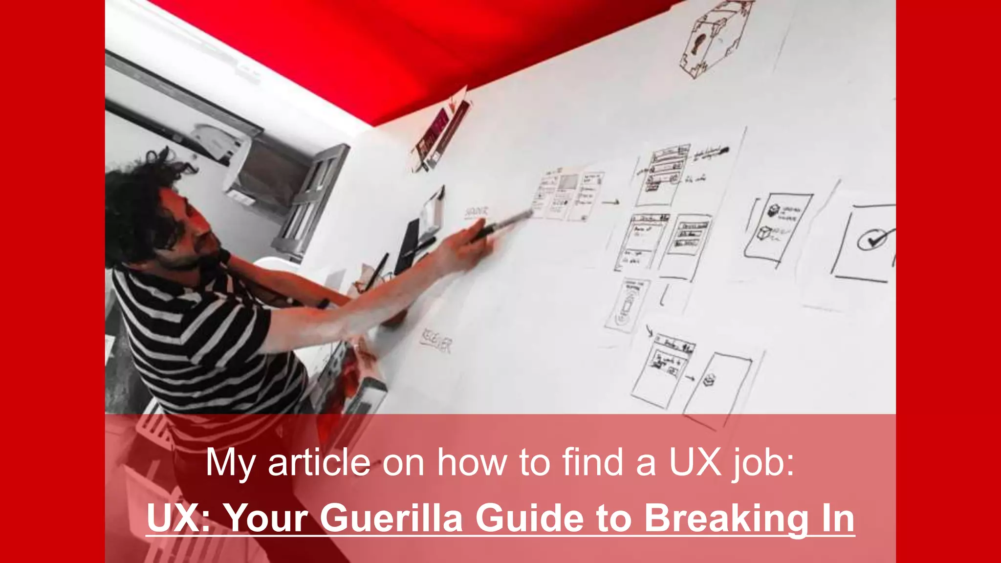 My article on how to find a UX job:
UX: Your Guerilla Guide to Breaking In
 