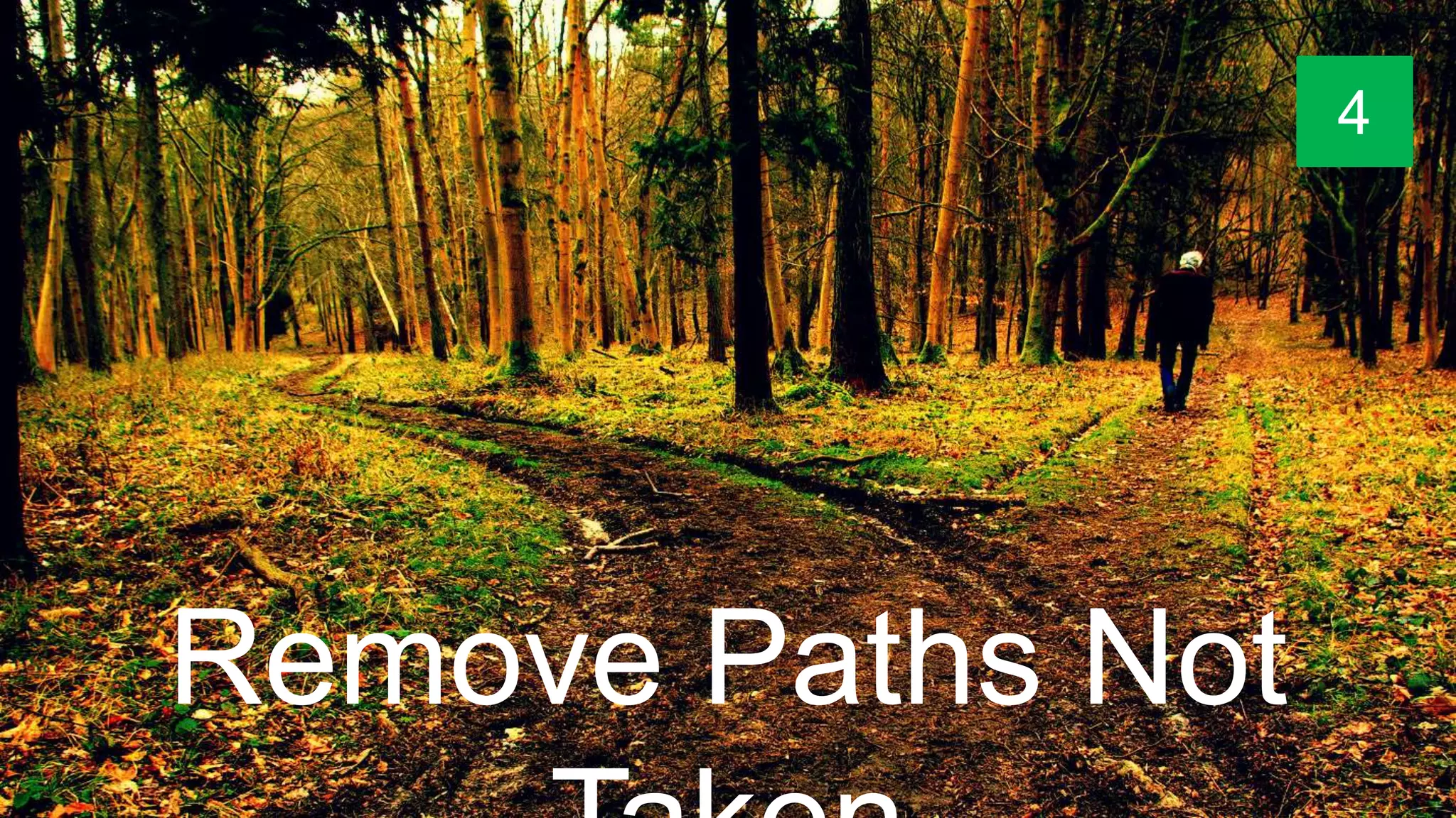 Remove Paths Not
4
 
