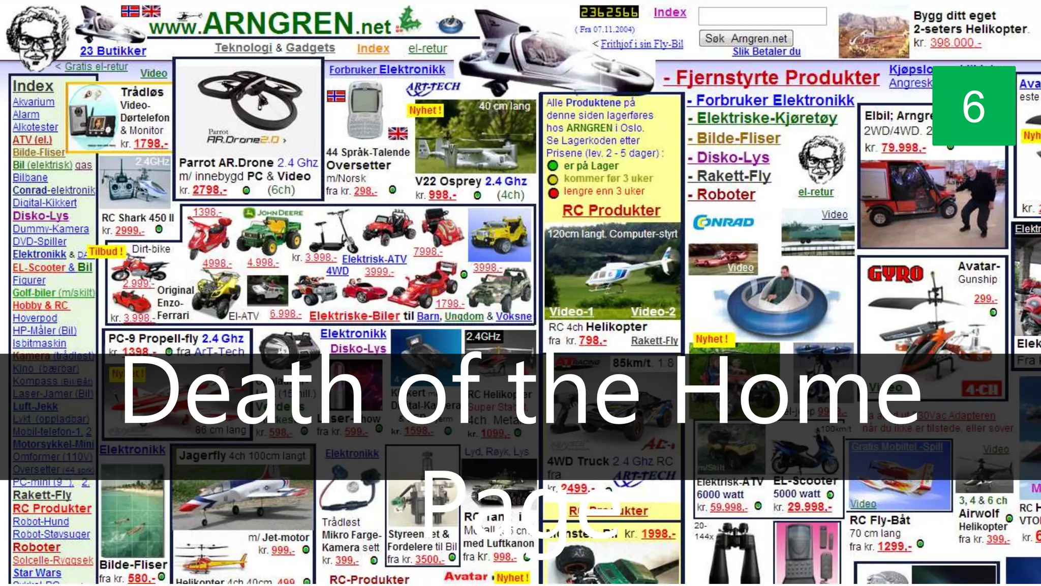 Death of the Home
Page
6
 
