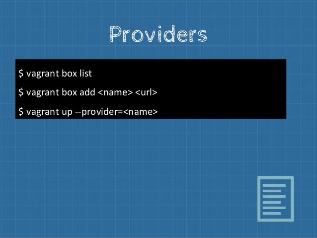 vagrant commands vagrant commands