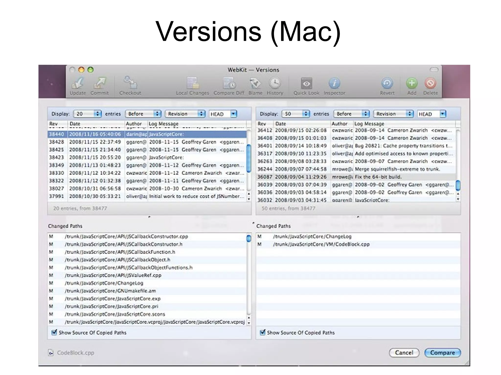 Recapture a block of code that was removed 