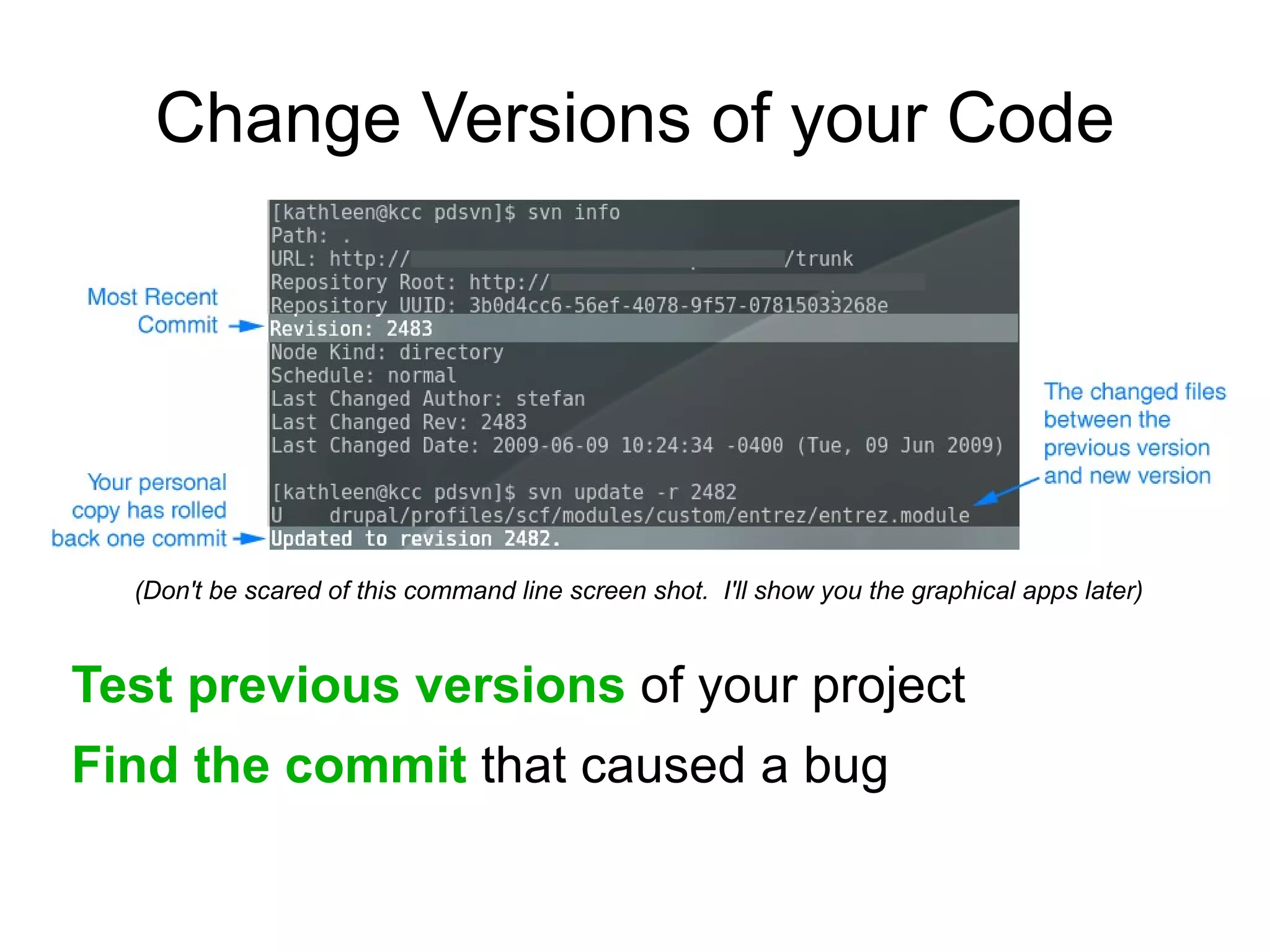 Enable collaborative development 