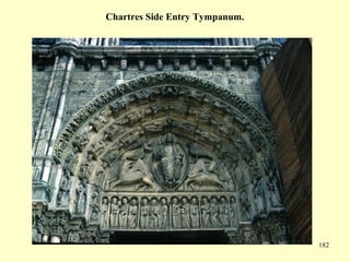 182
Chartres Side Entry Tympanum.
 