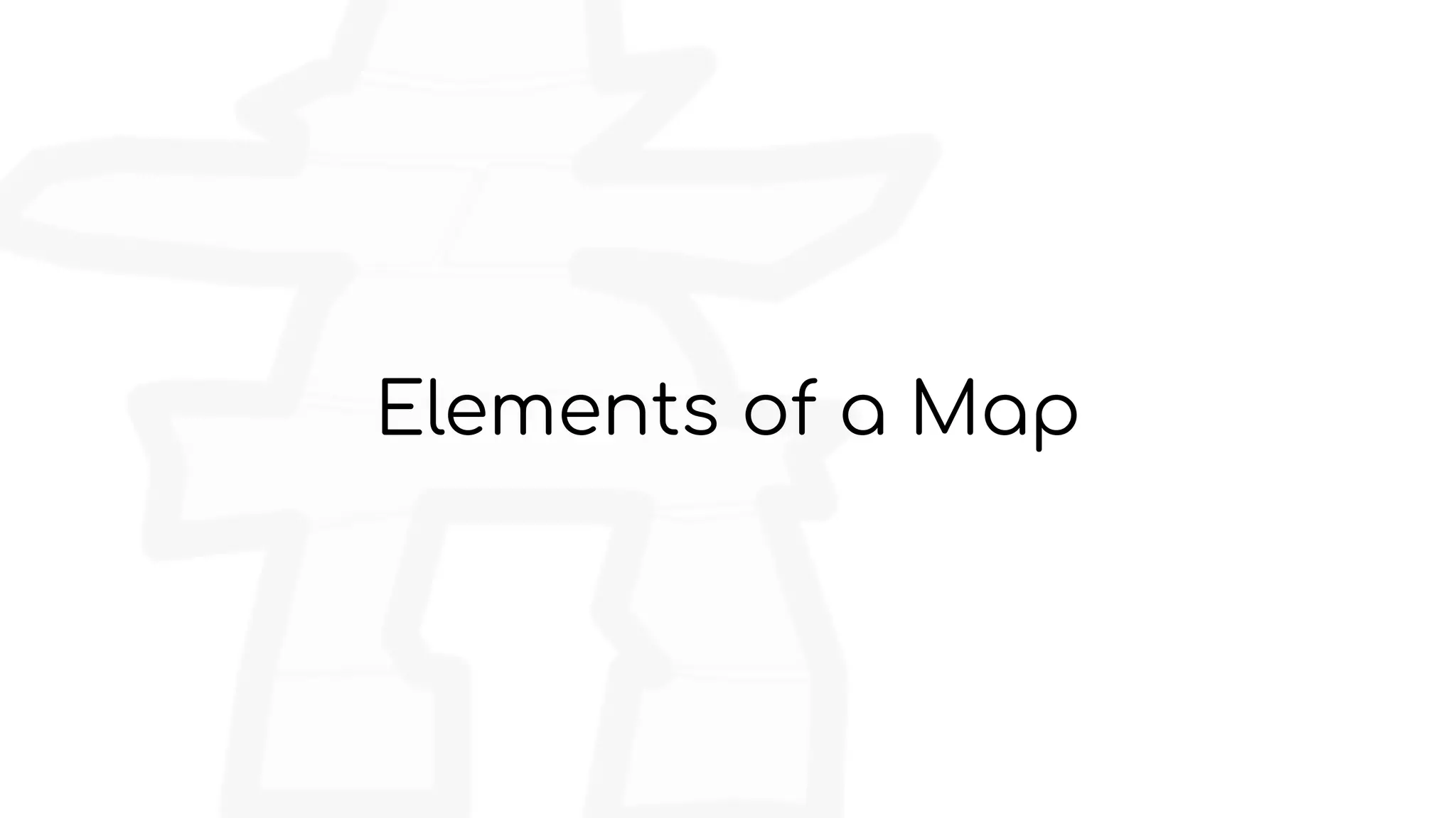 Elements of a Map
 