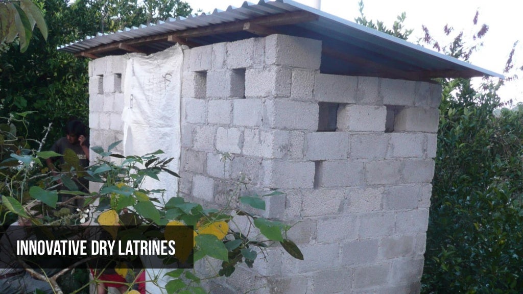 Innovative dry latrines