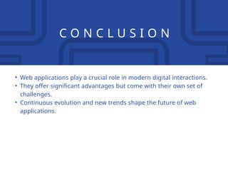 Intro to web apps application and development | PPTX