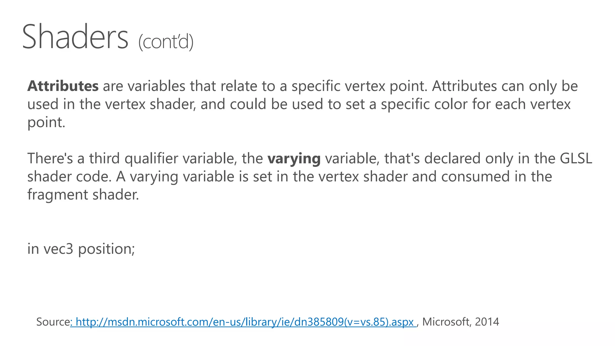 1. create <canvas> element 2. obtain drawing context 3. initialize the viewport 4. create buffers 5. create matrices 6. create shaders 7. initialize shaders 8. draw primitives 