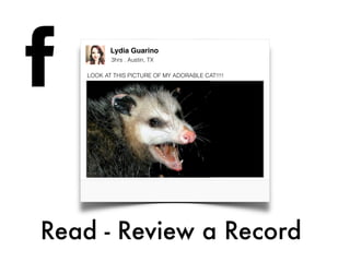 Lydia Guarino
Read - Review a Record
3hrs . Austin, TX
LOOK AT THIS PICTURE OF MY ADORABLE CAT!!!!
 