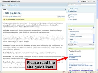 Please read the site guidelines