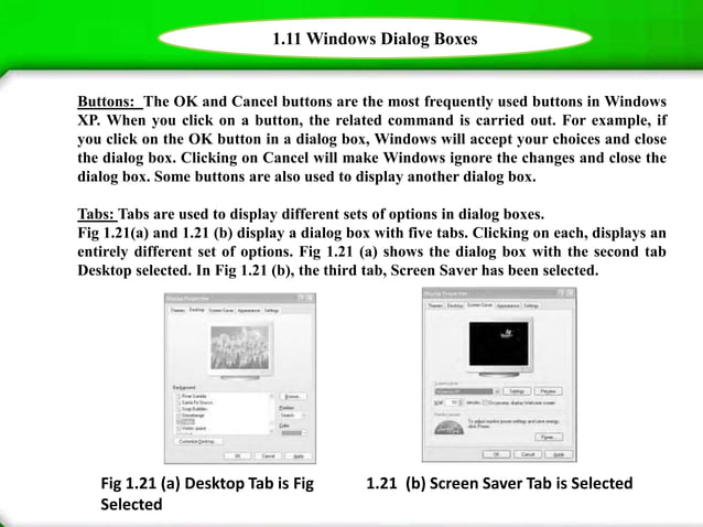Windows Dialog Boxes - R.D.Sivakumar | PPT
