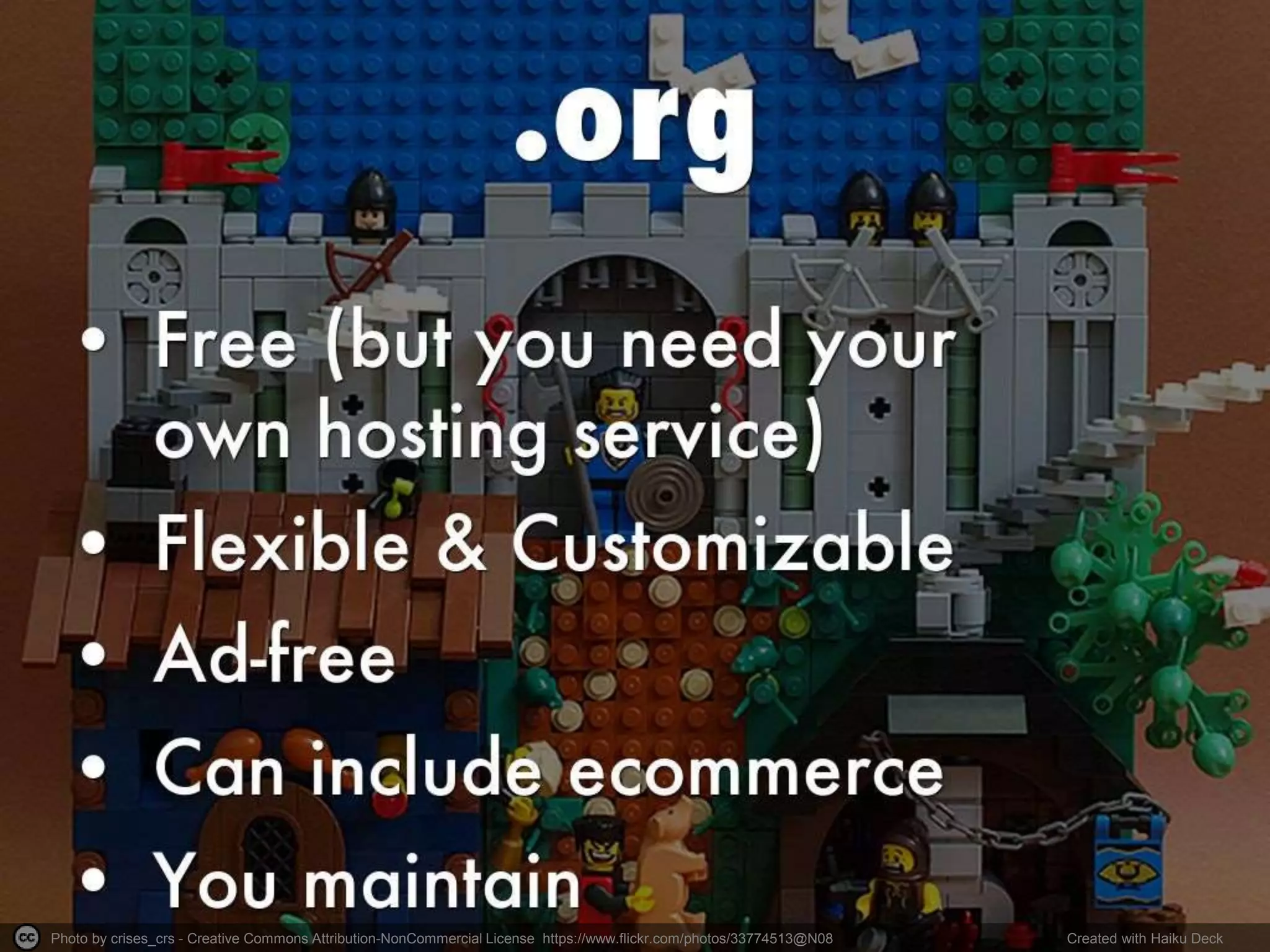 Photo by crises_crs - Creative Commons Attribution-NonCommercial License https://www.flickr.com/photos/33774513@N08 Created with Haiku Deck
 