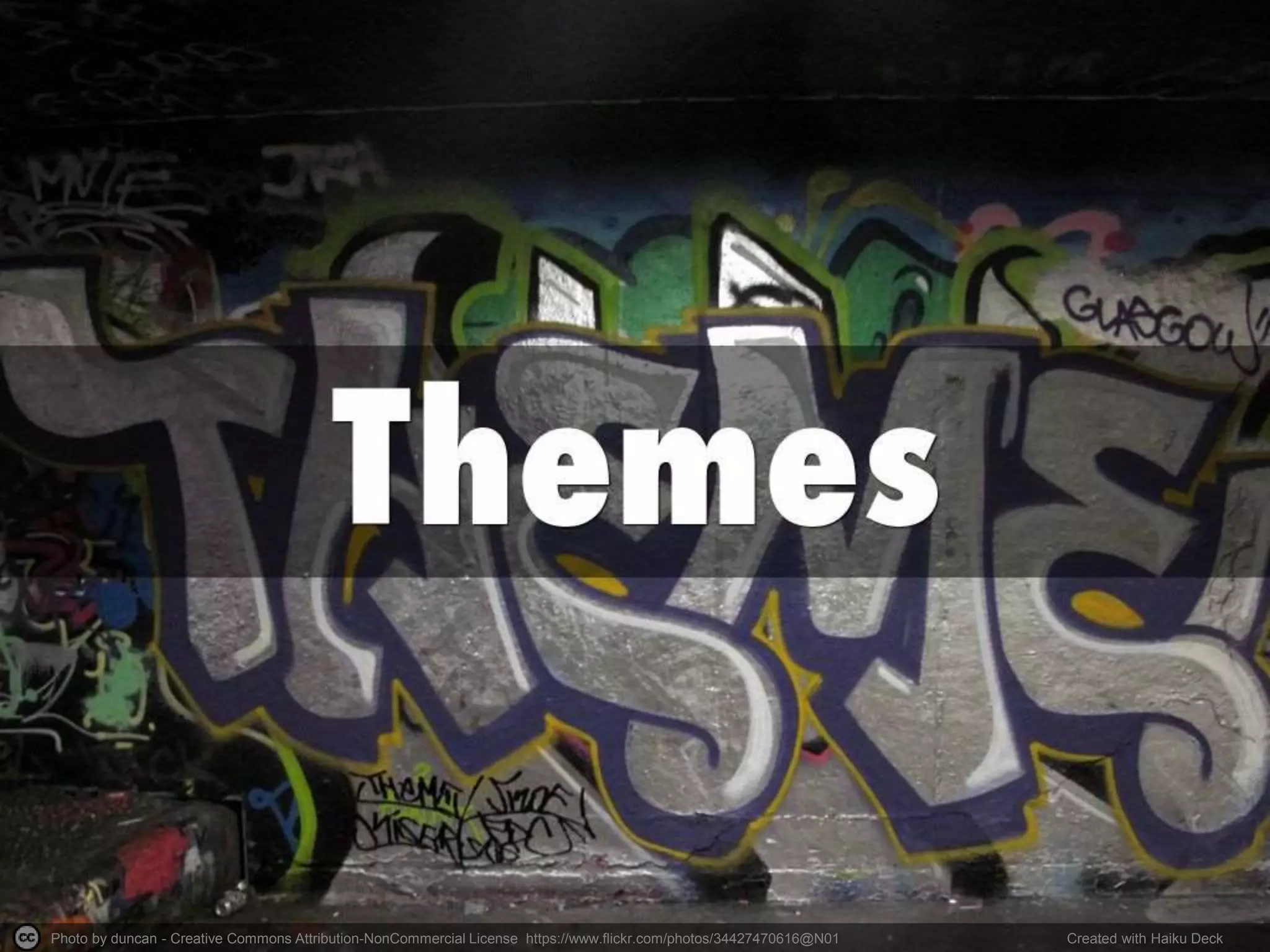 Photo by duncan - Creative Commons Attribution-NonCommercial License https://www.flickr.com/photos/34427470616@N01 Created with Haiku Deck
 