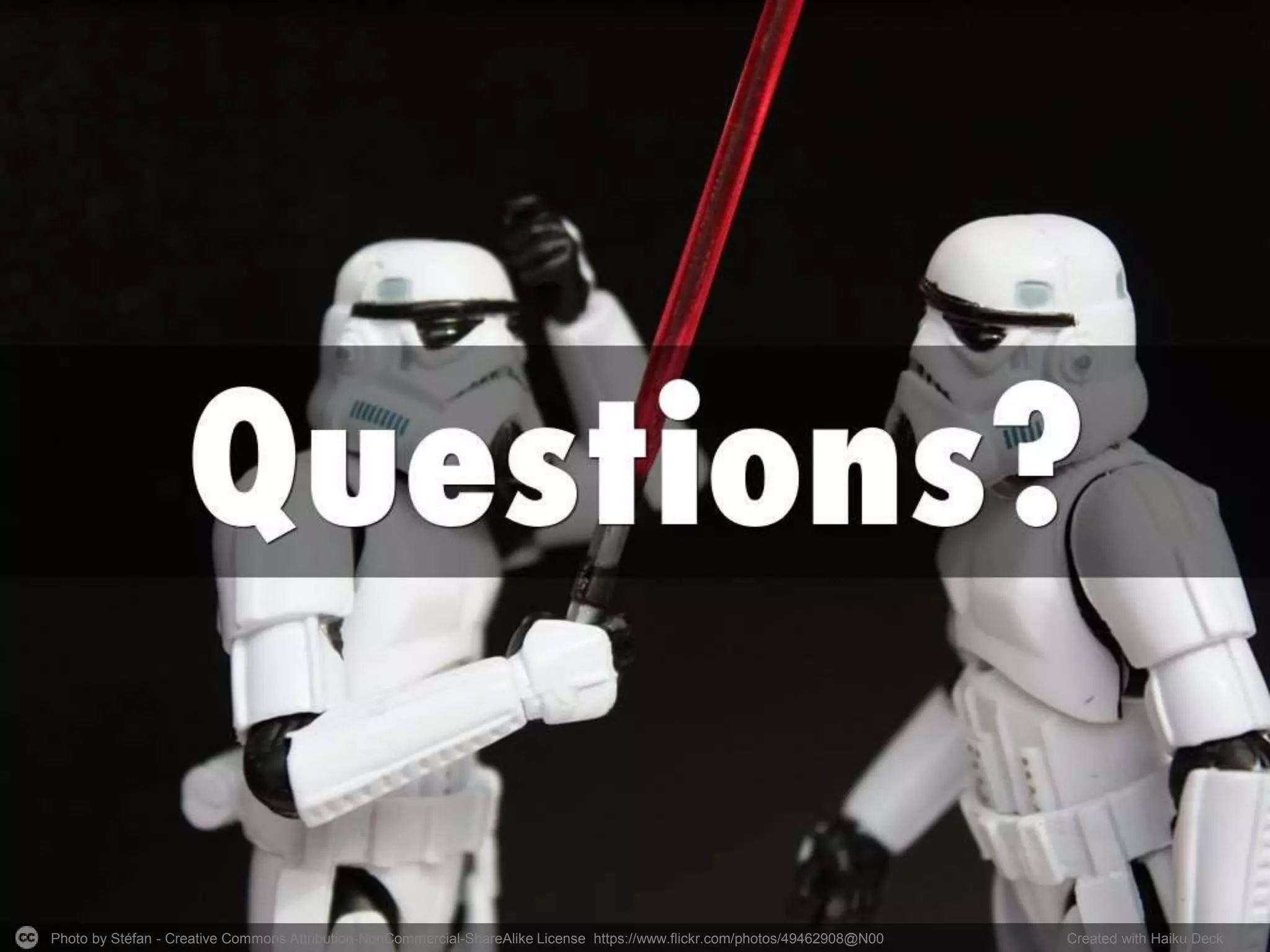 Photo by Stéfan - Creative Commons Attribution-NonCommercial-ShareAlike License https://www.flickr.com/photos/49462908@N00 Created with Haiku Deck
 