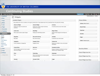 Thursday, January 17, 13
 