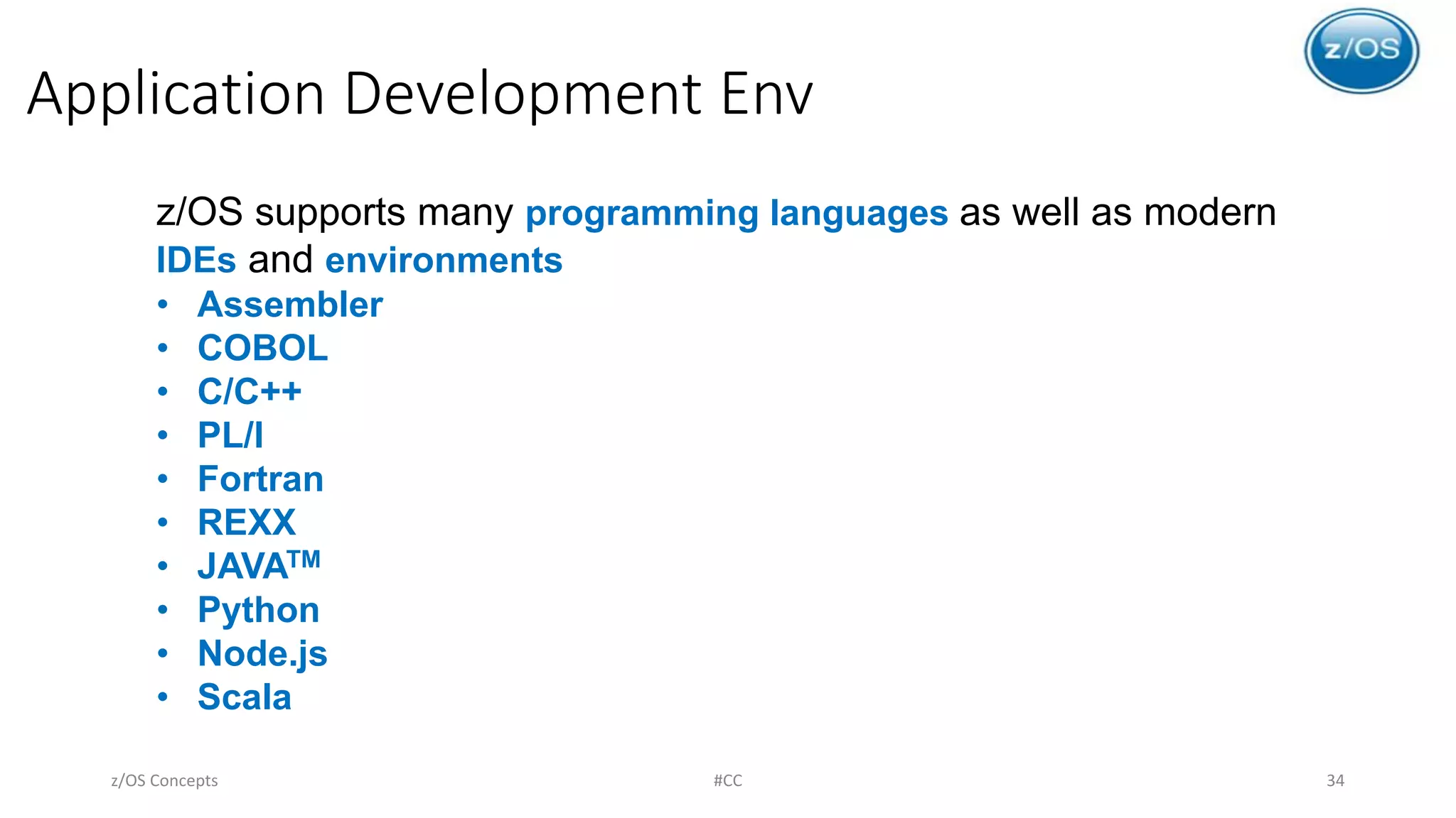 Introduction to z/OS | PDF