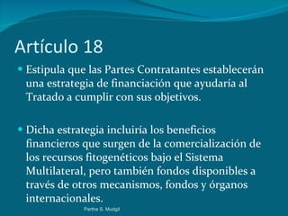 Tratado Internacional sobre los Recursos Fitogenéticos