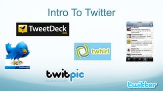 Intro To Twitter