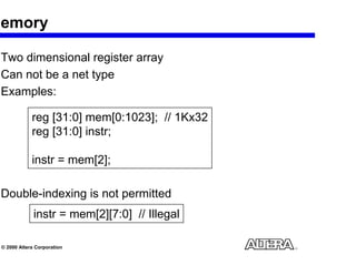 introduction to verilog notes slides jay bhaskar | PDF