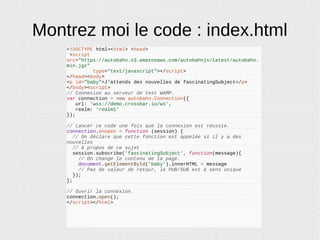 La stack complète
 