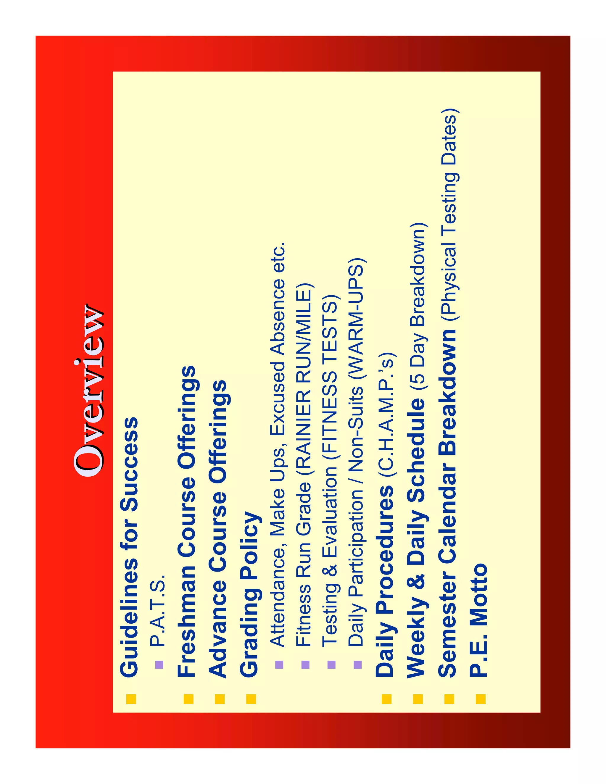 Intro Whs Pe Powerpoint