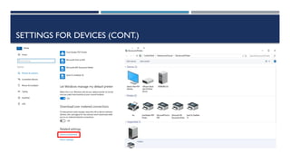 Lecture: introduction to windows 10 ppt updated | PPTX