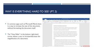 Lecture: introduction to windows 10 ppt updated | PPTX