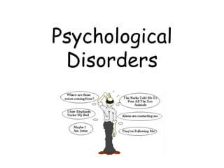 Psychological
Disorders
 