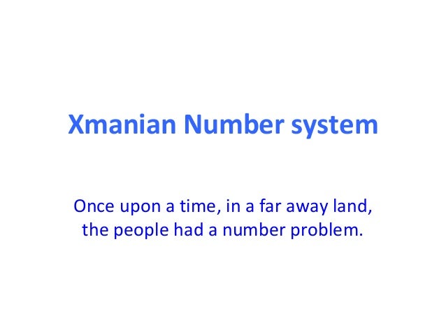 Xmania Number Chart