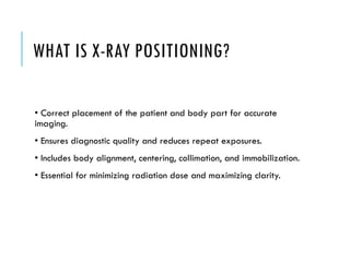 Comprehensive Guide to X-Ray Positioning for Accurate Imaging and ...
