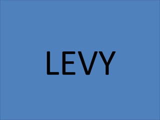 1) INTRODUCE CHARGE AT EXTRACTION OR IMPORT LEVY 
